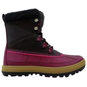 Nike Women's Purple Black Woodside 2 High School 537347-006 Winter Duck Boot 8.5